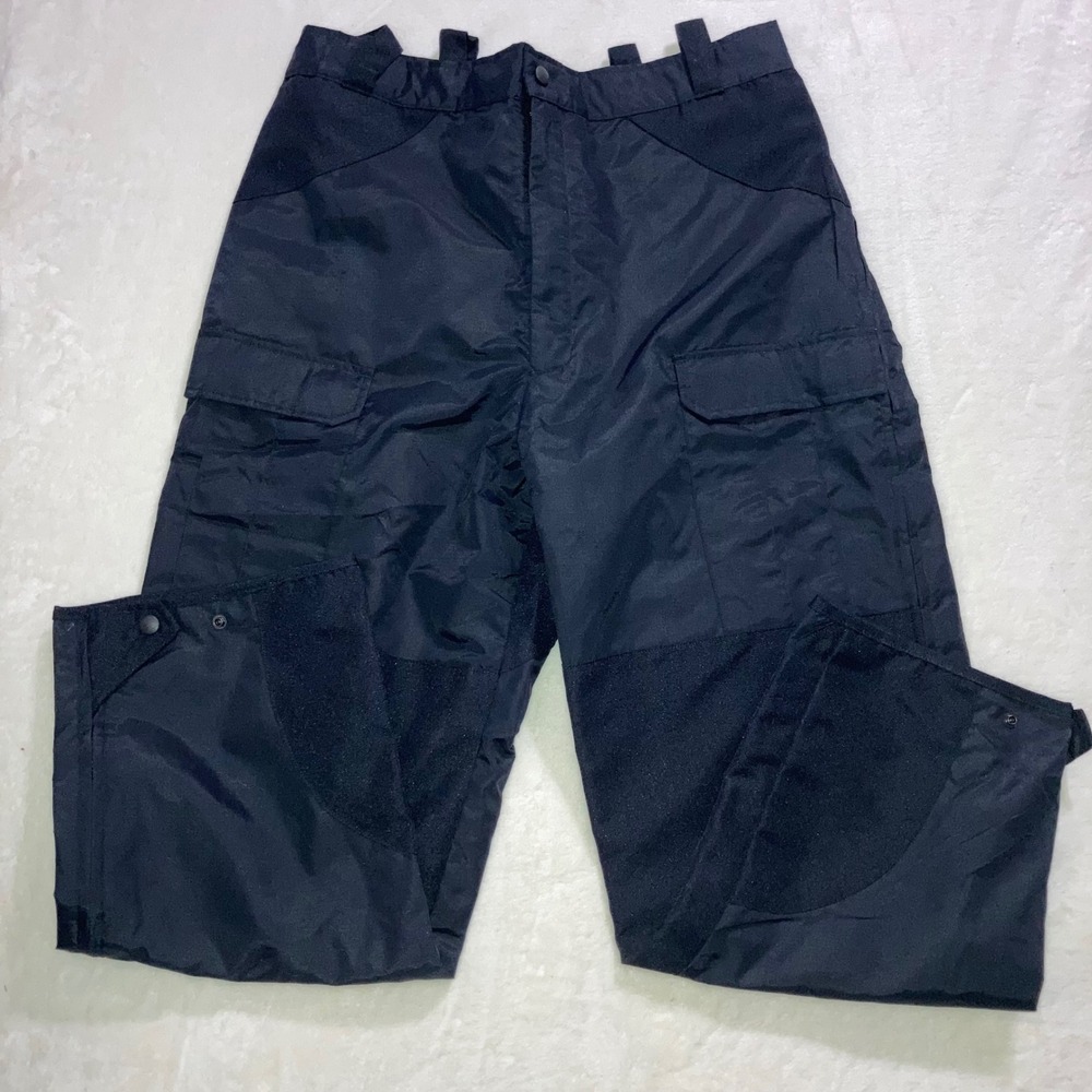 Blauer Black Tactical Cargo Pants Mens XL Regular Nylon Utility‎ Workwear Duty
